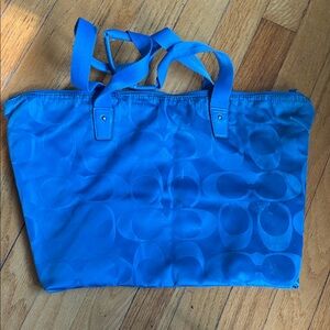 Blue Tote Bag